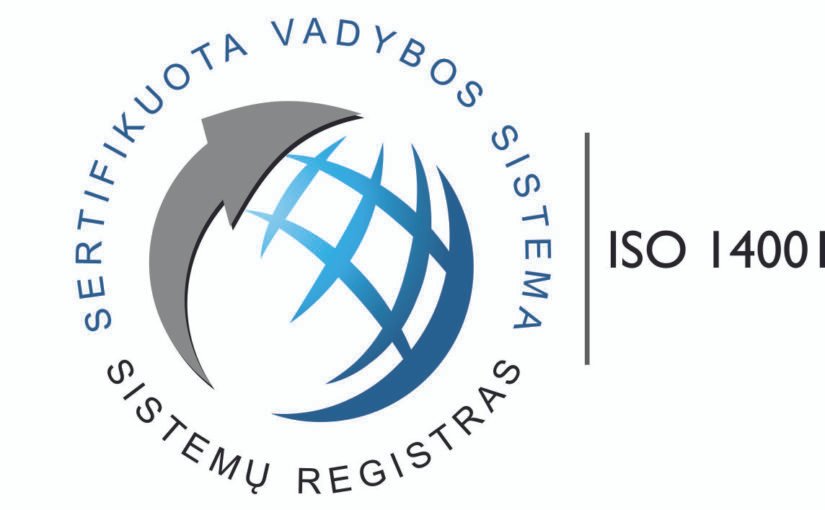 Sertifikavimo zenklas_ISO 14001_lt